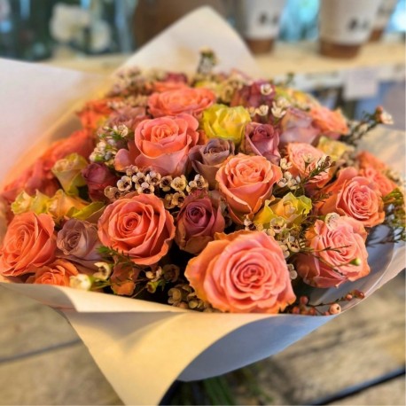 Rose Garden - gorgeous selection of roses & complementing foliage