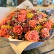 Rose Garden - gorgeous selection of roses & complementing foliage